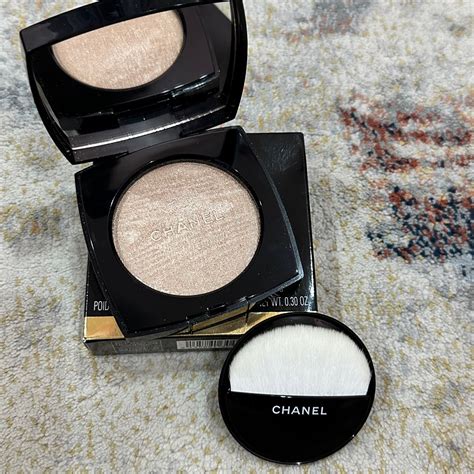 gold shimmer chanel|Chanel highlighter powder.